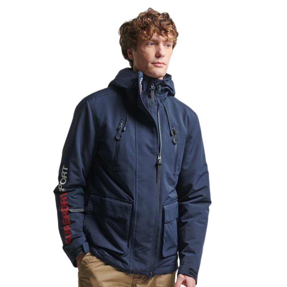 

Куртка Superdry Ultimate Full Zip Rain, синий