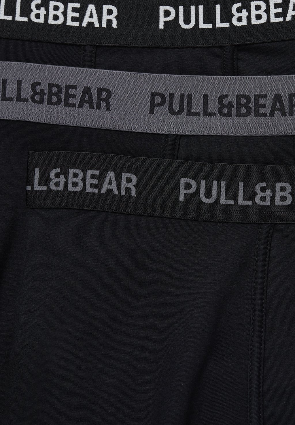 

Трусы PACK OF 3 PULL&BEAR, черный