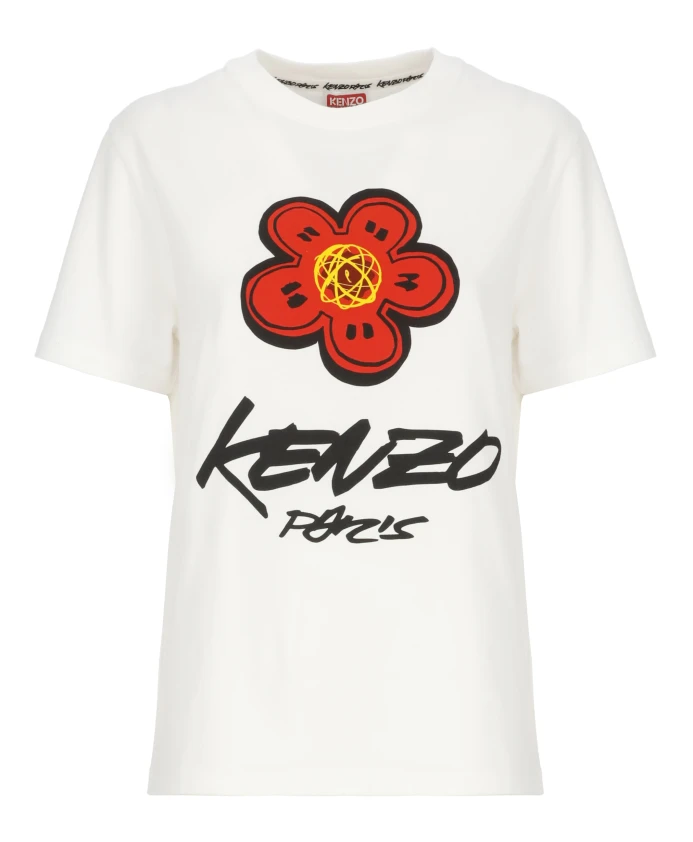 

Свободная футболка Futura 2000 Kenzo, белый