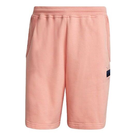 

Шорты originals r.y.v. abstract elastic waistband sports shorts gray pink Adidas, розовый