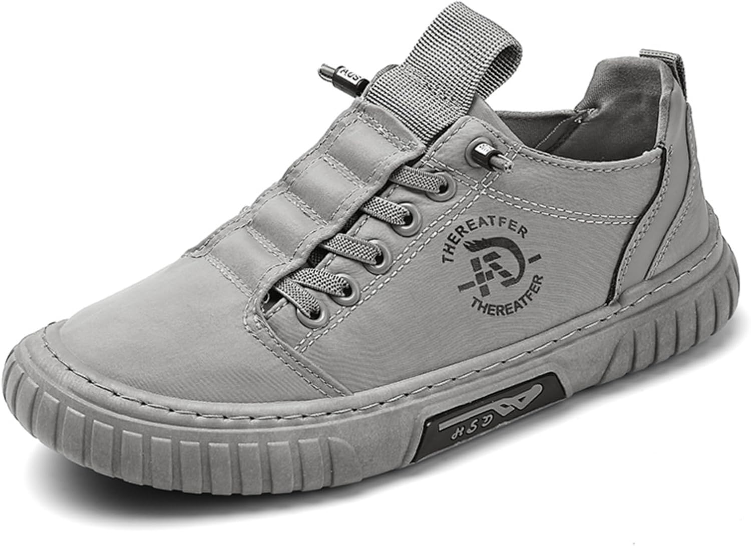 

Мужские холщовые слипоны для ходьбы, дышащие, нескользящие, легкие и комфортные, подходят для путешествий, пробежек и активного отдыха на свежем воздухе Khwfjas