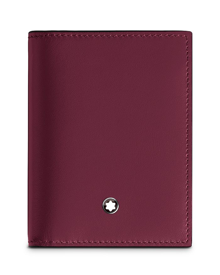 

Визитница из кожи Meisterstück Montblanc, красный
