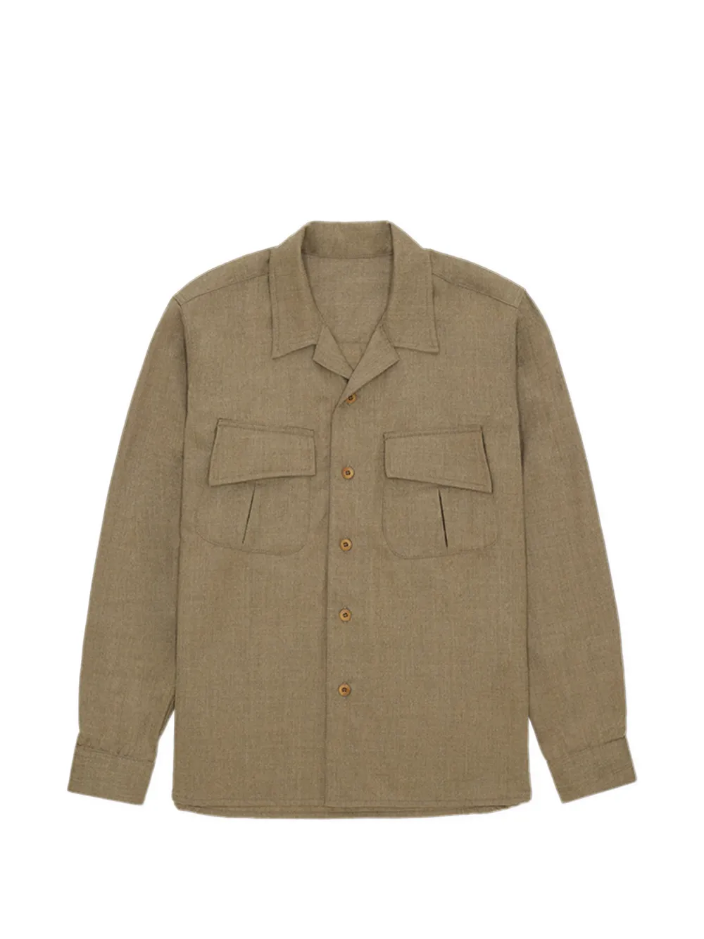 

Рубашка-овершорт на пуговицах Fox Fortela, зеленый