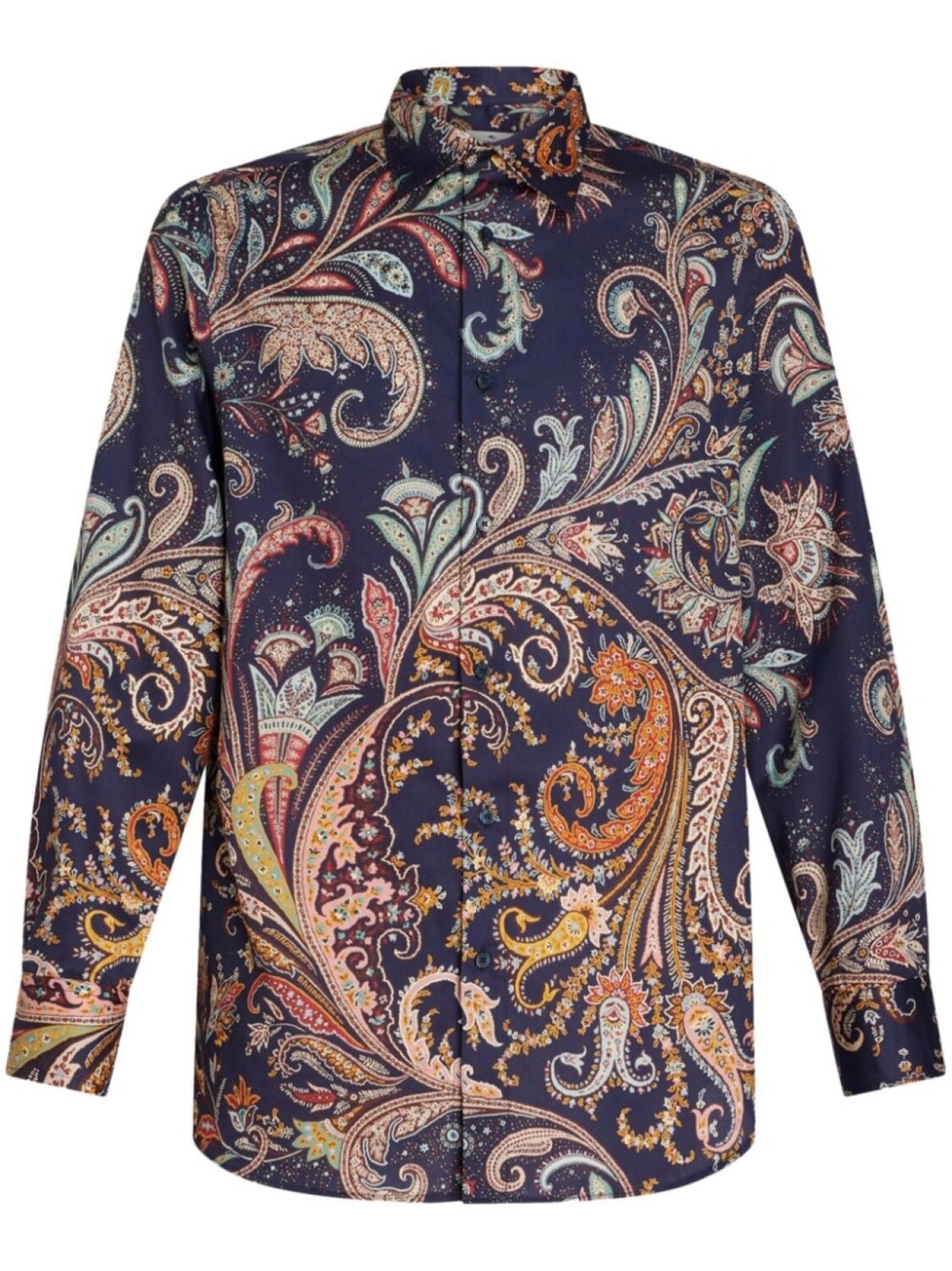 

ETRO рубашка с принтом пейсли, синий