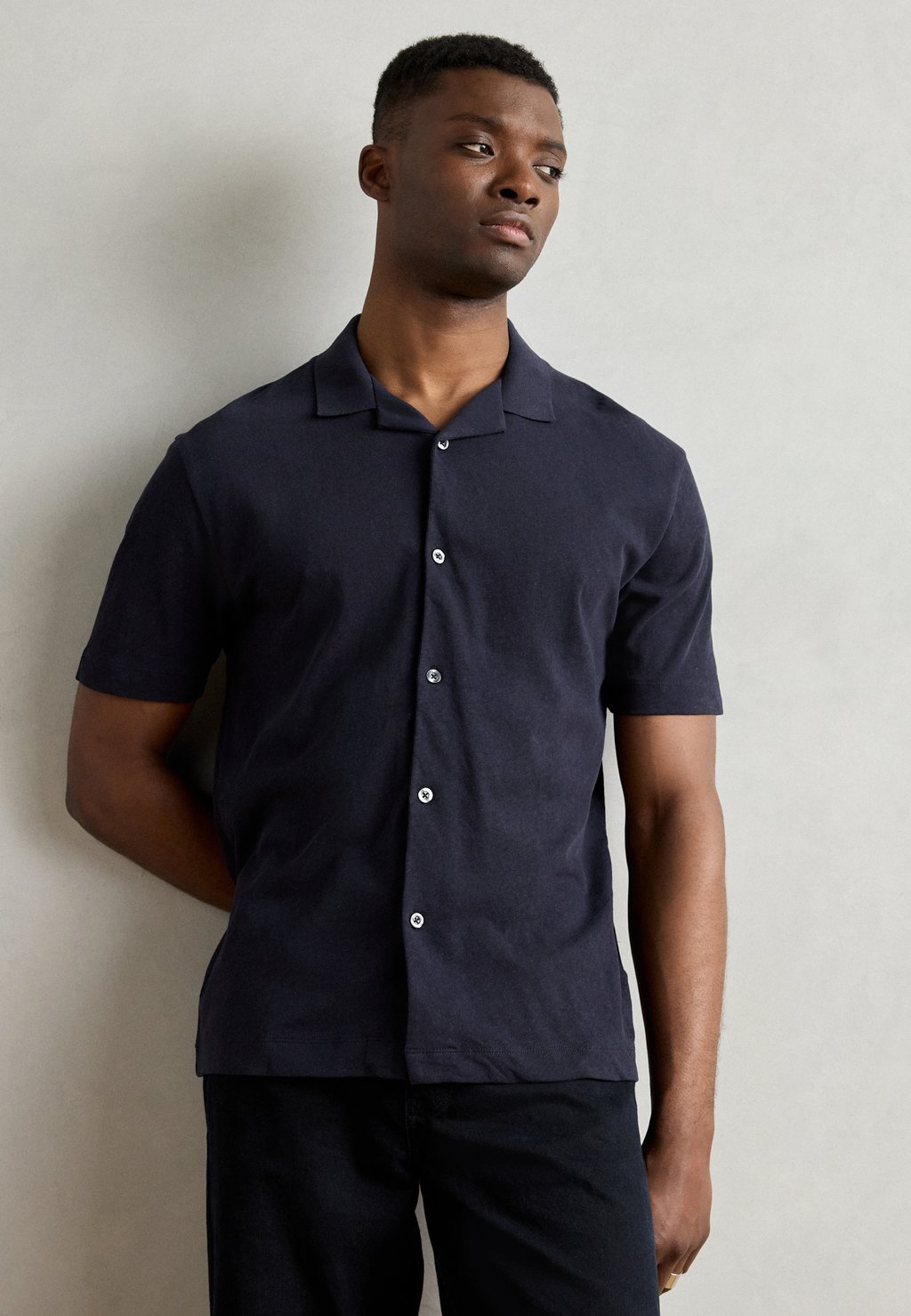 

Рубашка SHIRT SHORT SLEEVE Marc O'Polo, темно-синий