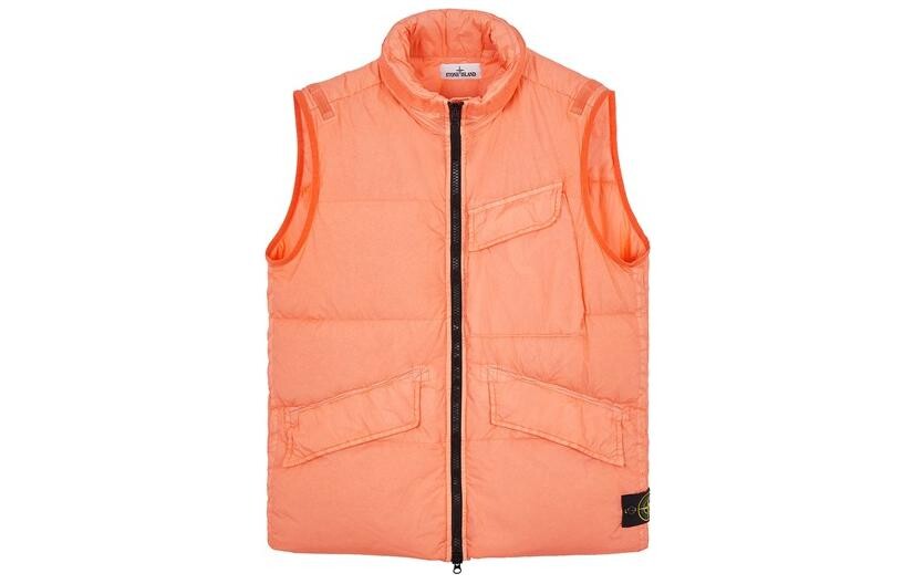 

Жилет мужской персиковый Stone Island, цвет Peach