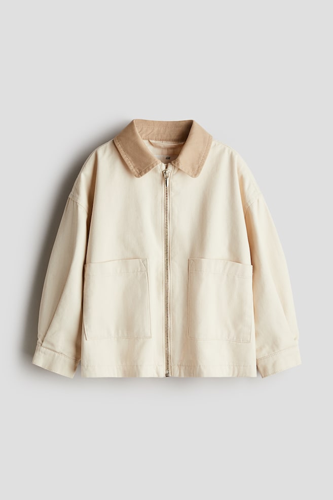 

Куртка из хлопкового твила H&M, бежевый