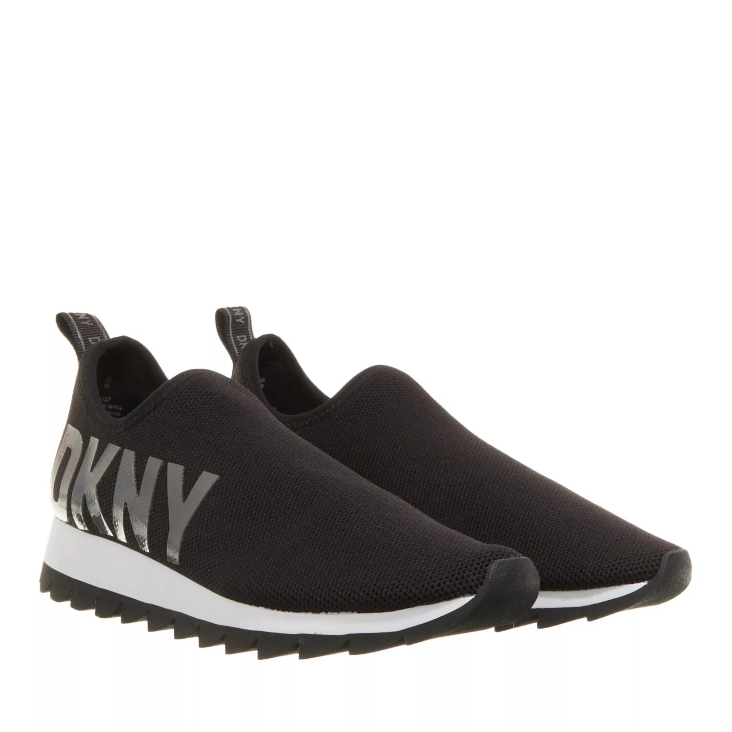 

Кроссовки слипоны azer из бронзы Dkny, черный
