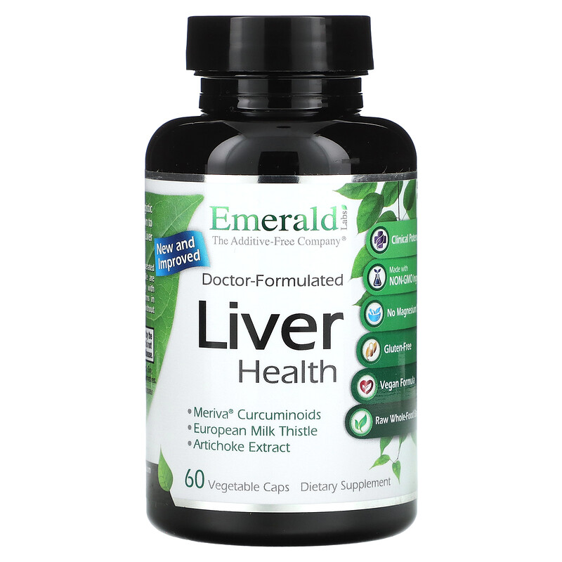 

Emerald Laboratories, Liver Health, 90 Veggie Capsules