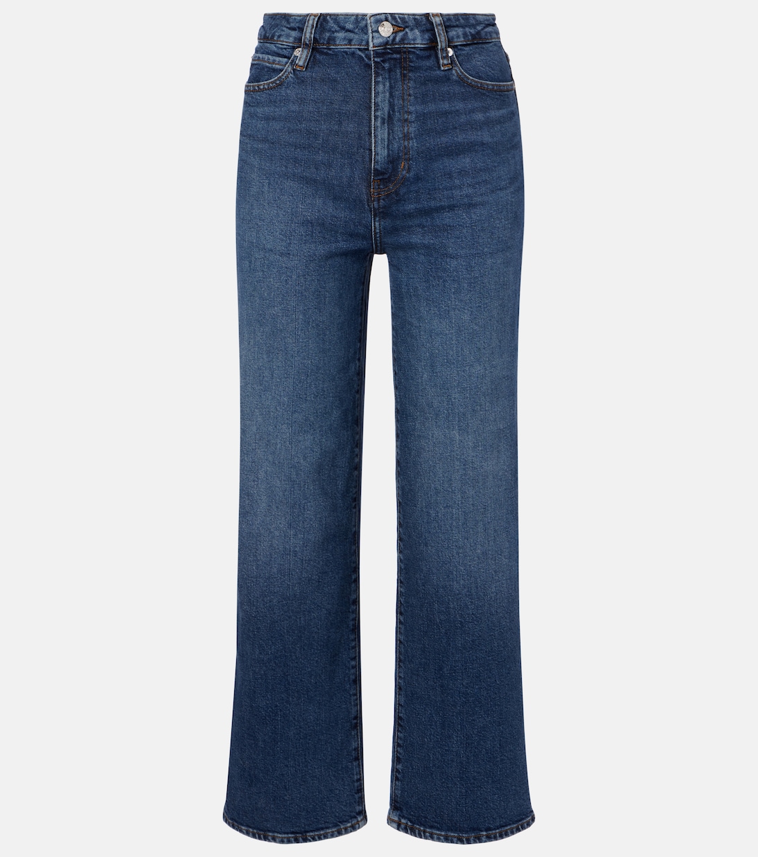

Широкие джинсы с расклешенными штанинами Wide-leg Frame, Archie