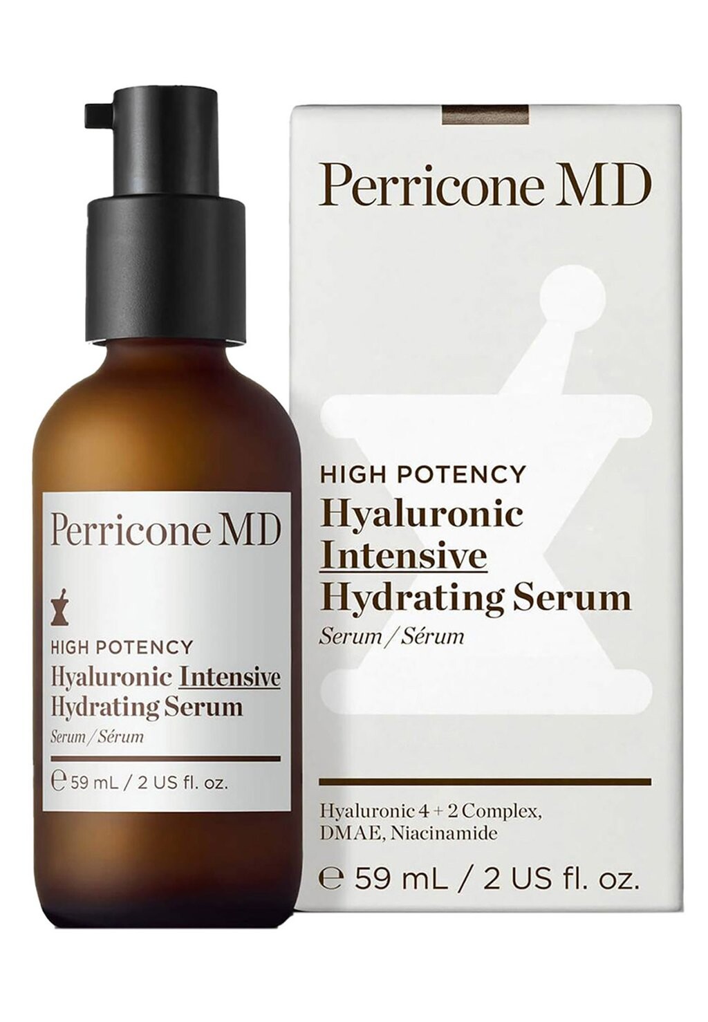 Сыворотка Perricone Md — HYALURONSÄURE SERUM HIGH POTENCY HYALURONIC INTENSIVE HYDRATING SERUM, цвет tansparent — фото 2