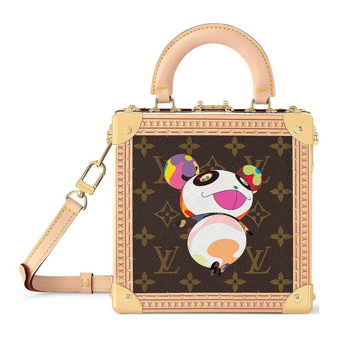 Сумка LOUIS VUITTON Takashi Murakami с пандой и монограммой, Brown — фото 2