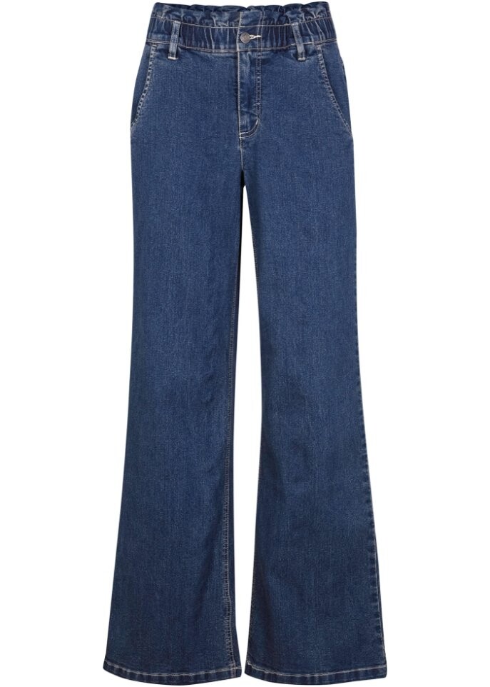 

Джинсы из эластичного бумажного пакета John Baner Jeanswear, синий