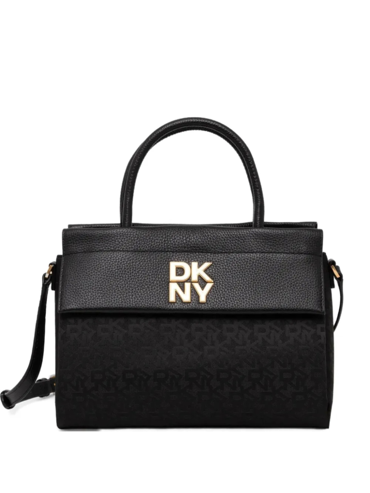 

Сумка-тоут с логотипом DKNY, черный