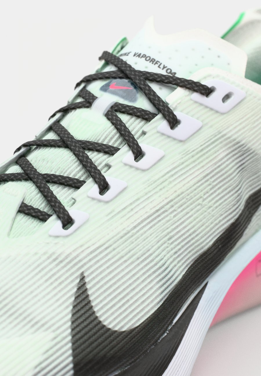 Кроссовки Nike Performance ZOOMX VAPORFLY NEXT% 4, White/Black/Hyper Pink/Mint Foam/Silt Red/Glacier Blue/White — фото 3