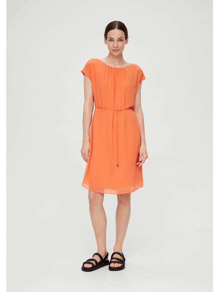 

Короткое платье s.Oliver BLACK LABEL Kleid kurz, оранжевый