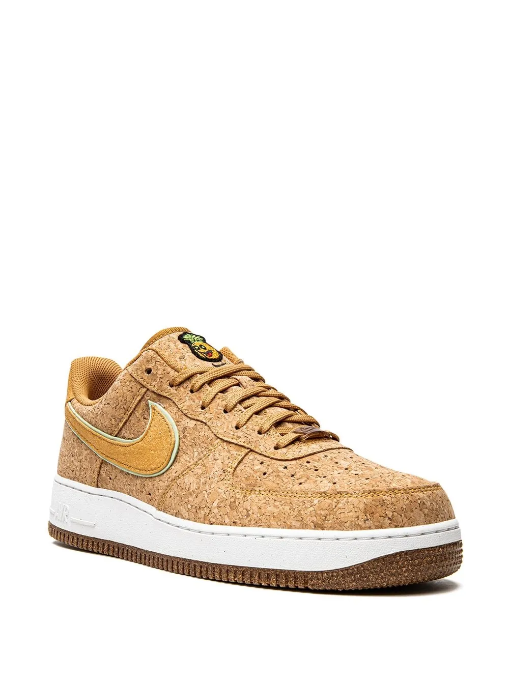 Кроссовки Air Force 1 Pineapple Cork Nike, коричневый — фото 2