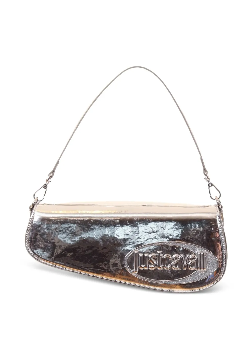 

Сумка на плечо с цепочкой Just Cavalli, металлик
