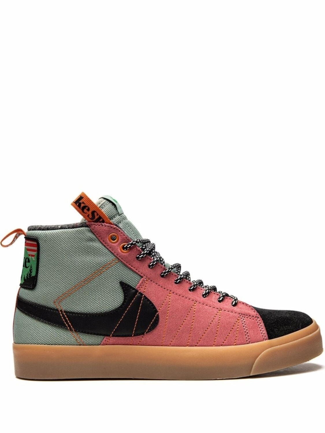 

Nike кеды SB Zoom Blazer Mid PRM, зеленый