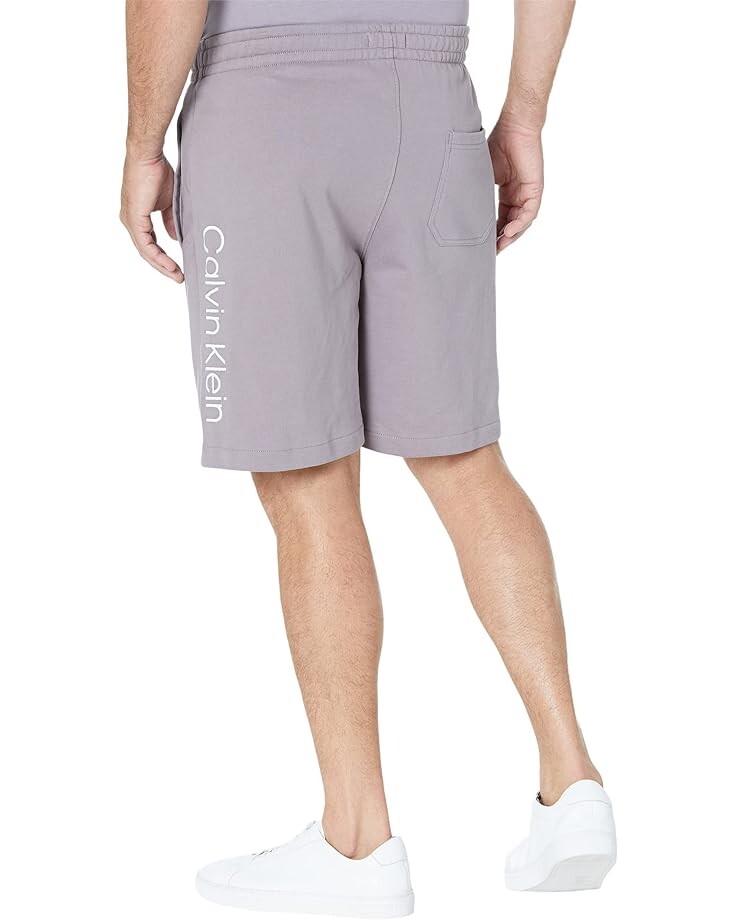 

Шорты Calvin Klein Standard Logo Terry Shorts, цвет Gray Ridge
