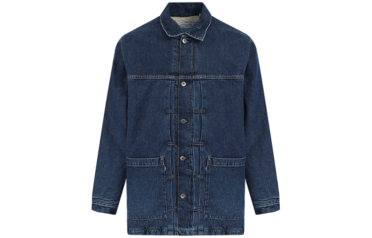 

Levis Джинсовая куртка мужская синяя, Blue