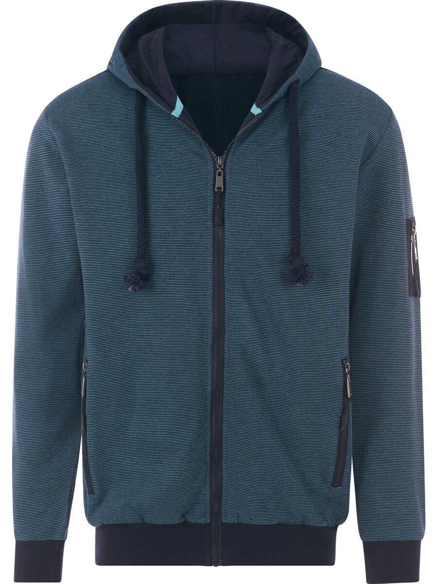 

Толстовка с капюшоном на молнии BABISTA Zip-Up Hoodie Nolienza, темно-синий