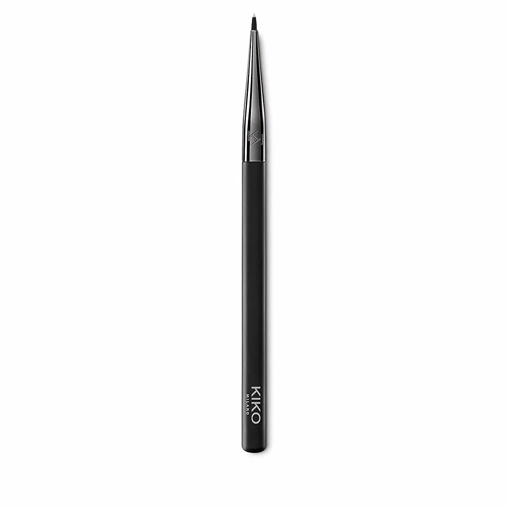 Кисть для подводки глаз KIKO Milano Eyes 63 Thin Eyeliner Brush | Прецизионная кисть для подводки глаз с синтетическими волокнами, Black