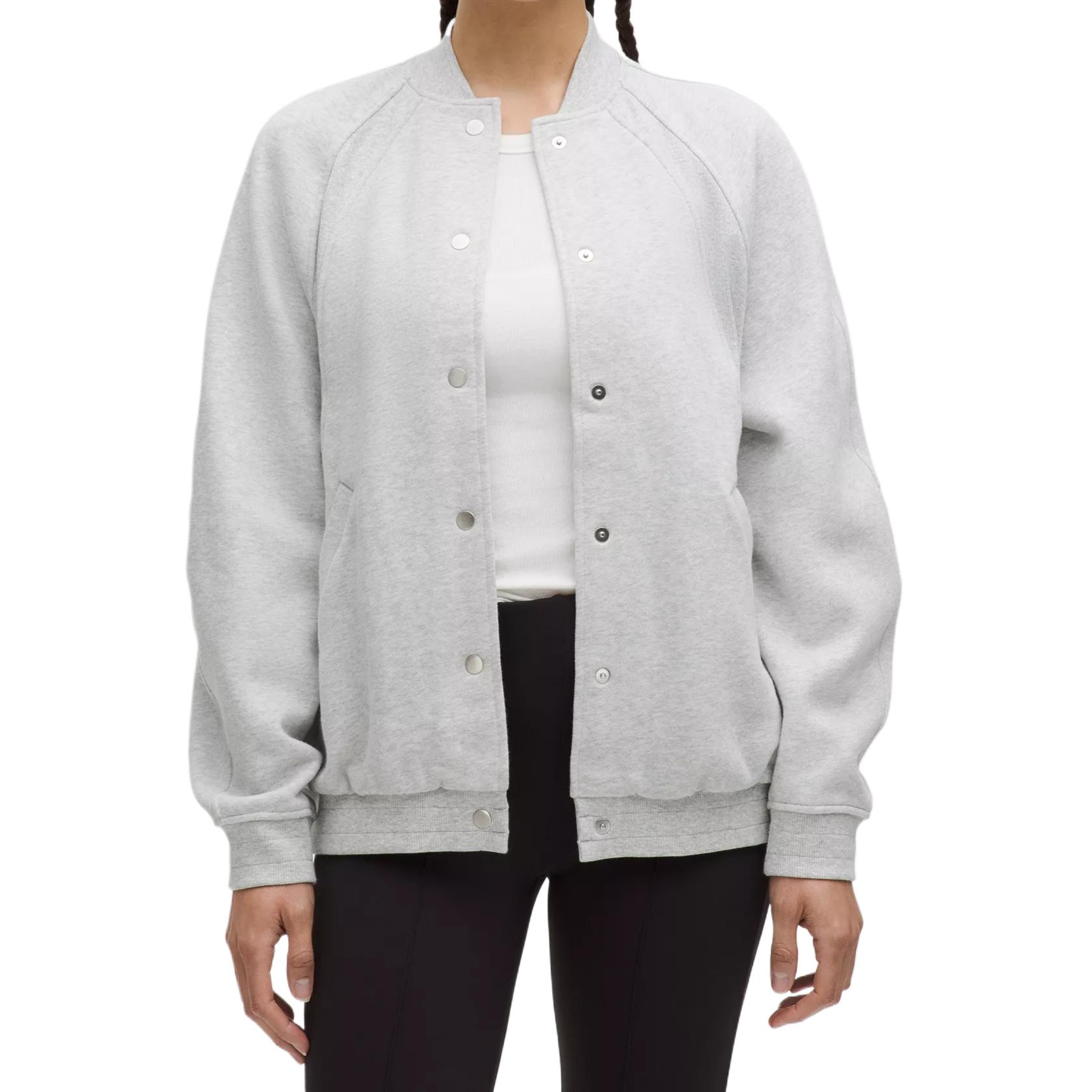 

Lululemon Объемная куртка в стиле скъба, Light Gray (Light Grey)