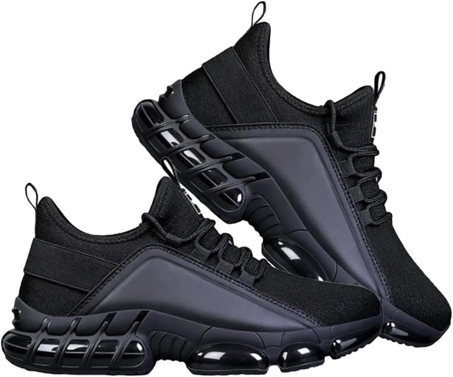 

Женские беговые кроссовки Kubbon Стальные туфли с носком для мужчин Воздушная подушка Противоскользящий теннис Дышащие кроссовки Шнуровка на платформе Модные кроссовки Унисекс кроссовки для ходьбы, Multicolor 01