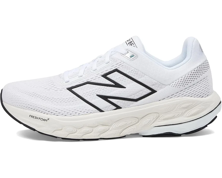 Кроссовки New Balance Fresh Foam X 860v14, White/BlackSee Less — фото 4