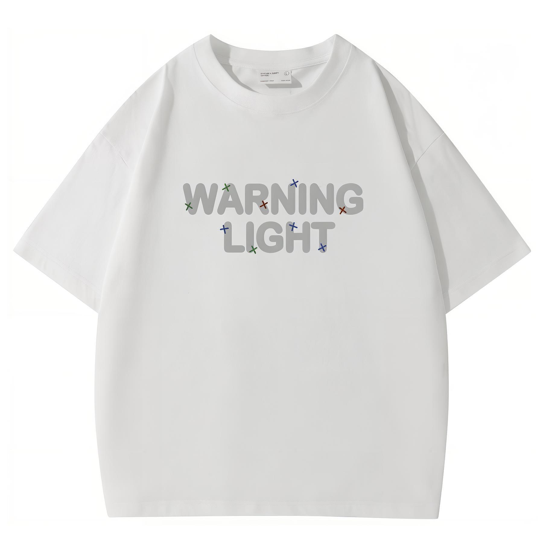 

Футболка унисекс WARNING LIGHT, Upgraded Heavyweight Navy Blue