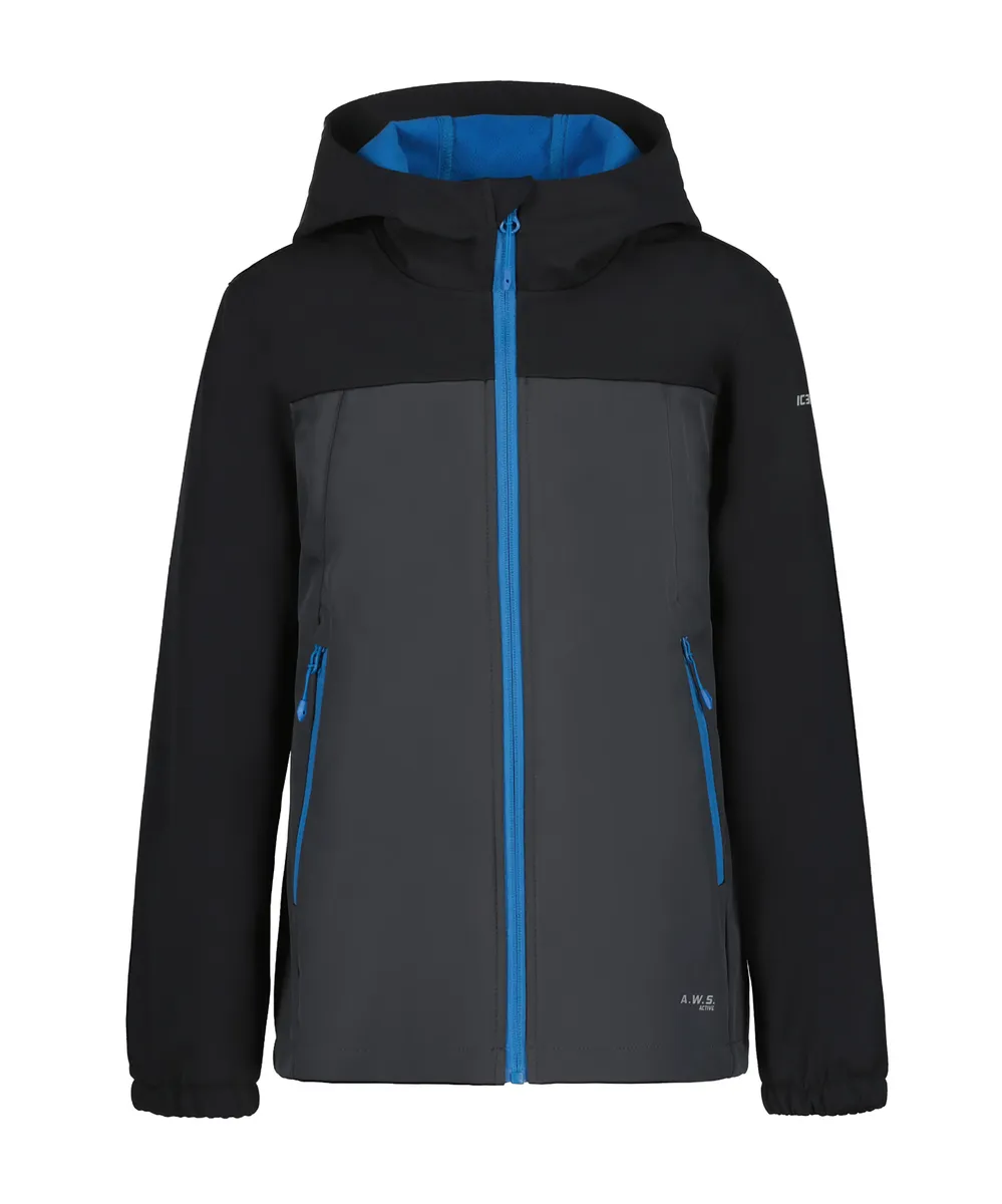 

Куртка софтшелл Icepeak "K SOFTSHELL JACKE KLINE" (1 шт.), с капюшоном, антрацит