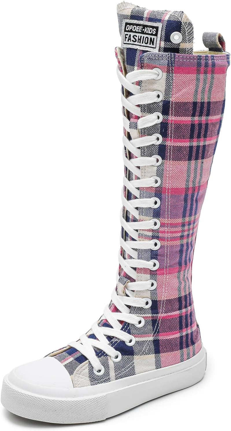 

Детские высокие кеды OPOEE для мальчиков и девочек, детские кеды на высокой подошве, модная уличная обувь для танцев, белые кроссовки для школы и активного отдыха, высокие ботинки для девочек