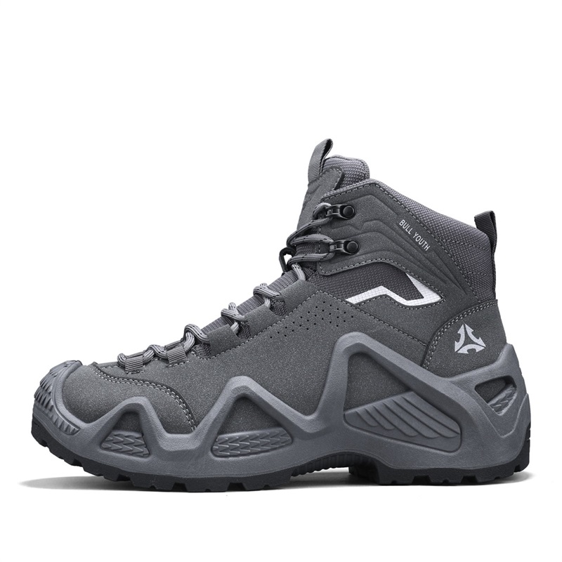 

Kangaroo head Серые короткие ботинки мартинс мужские, цвет Gray