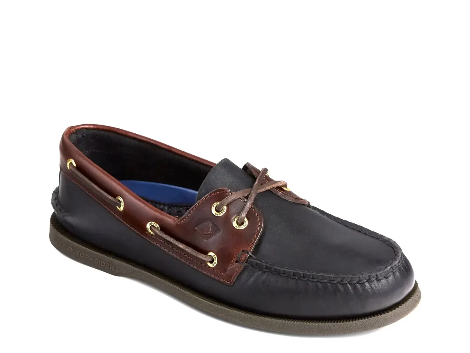 

Оригинальные лодочные туфли с 2 отверстиями Sperry, Black