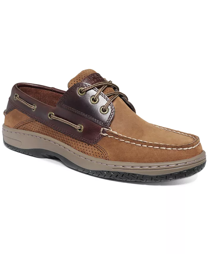 

Мужские лодочные туфли Billfish 3-Eye Moc Toe Sperry, коричневый