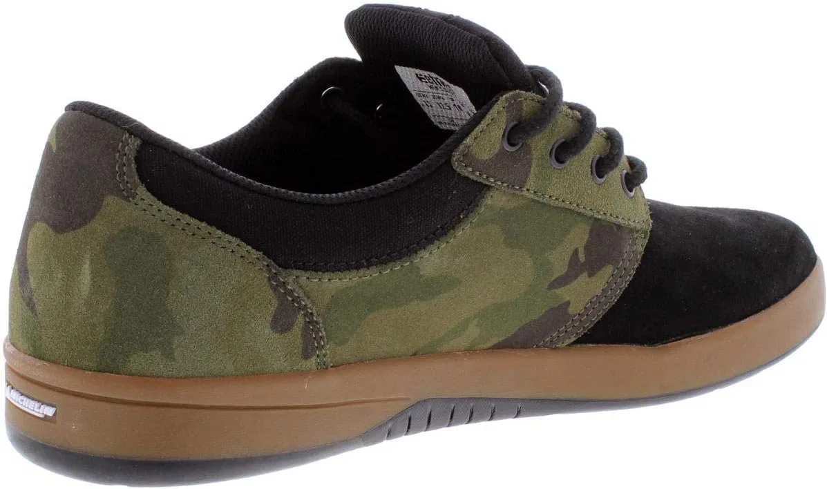 Мужские скейтбордистские кроссовки Etnies Score, Black (Black Camo) — фото 2