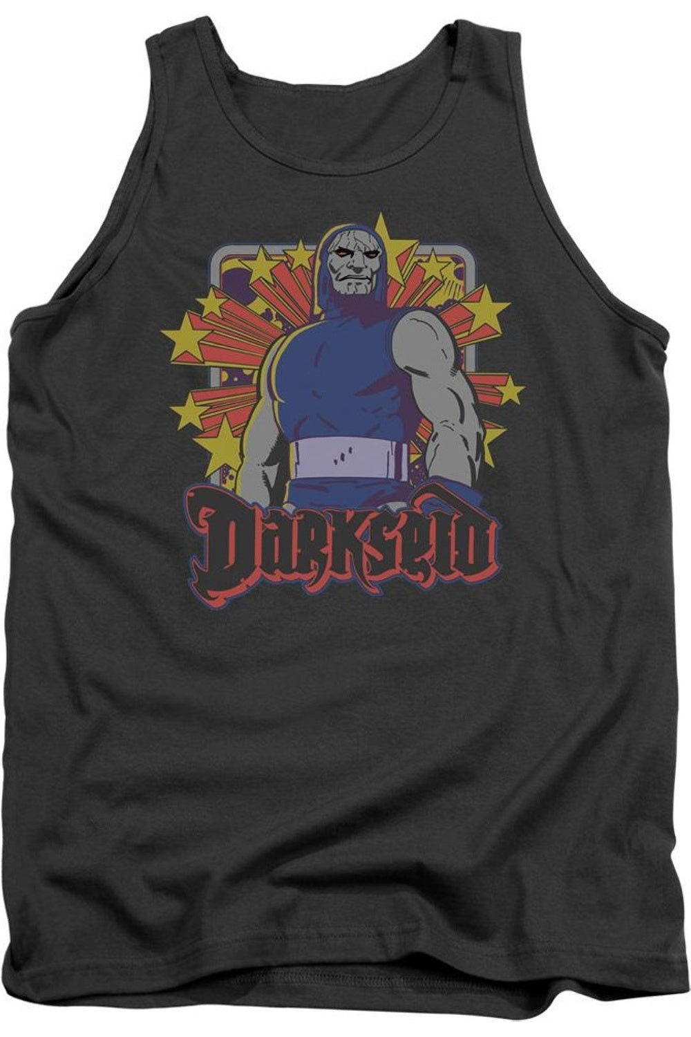 

Майка для взрослых DC Comics Darkseid Stars Gildan, цвет charcoal