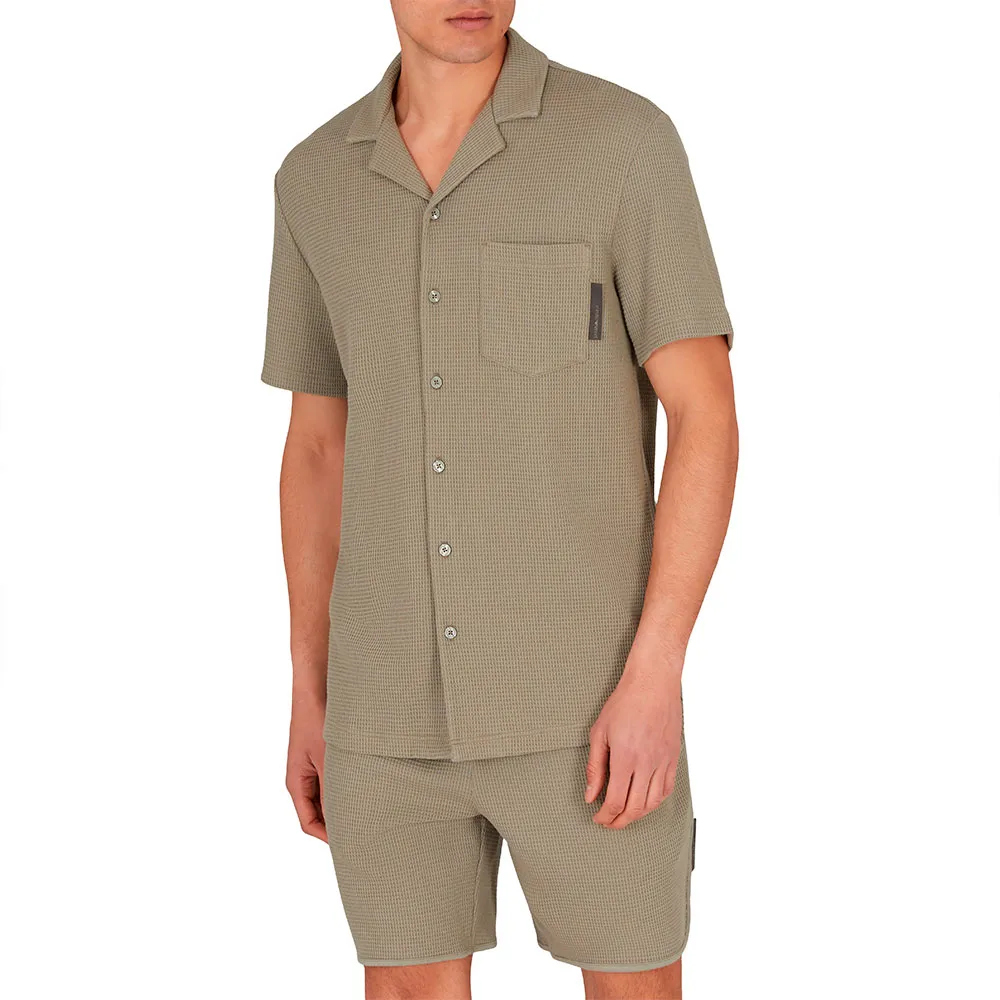 

Рубашка с коротким рукавом Emporio Armani EM000633_AF10792, зеленый