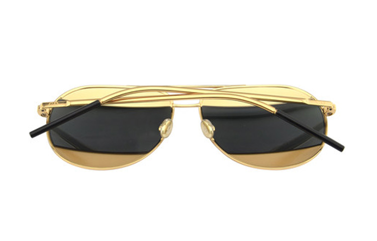 Солнцезащитные очки Unisex Gold DIOR — фото 4
