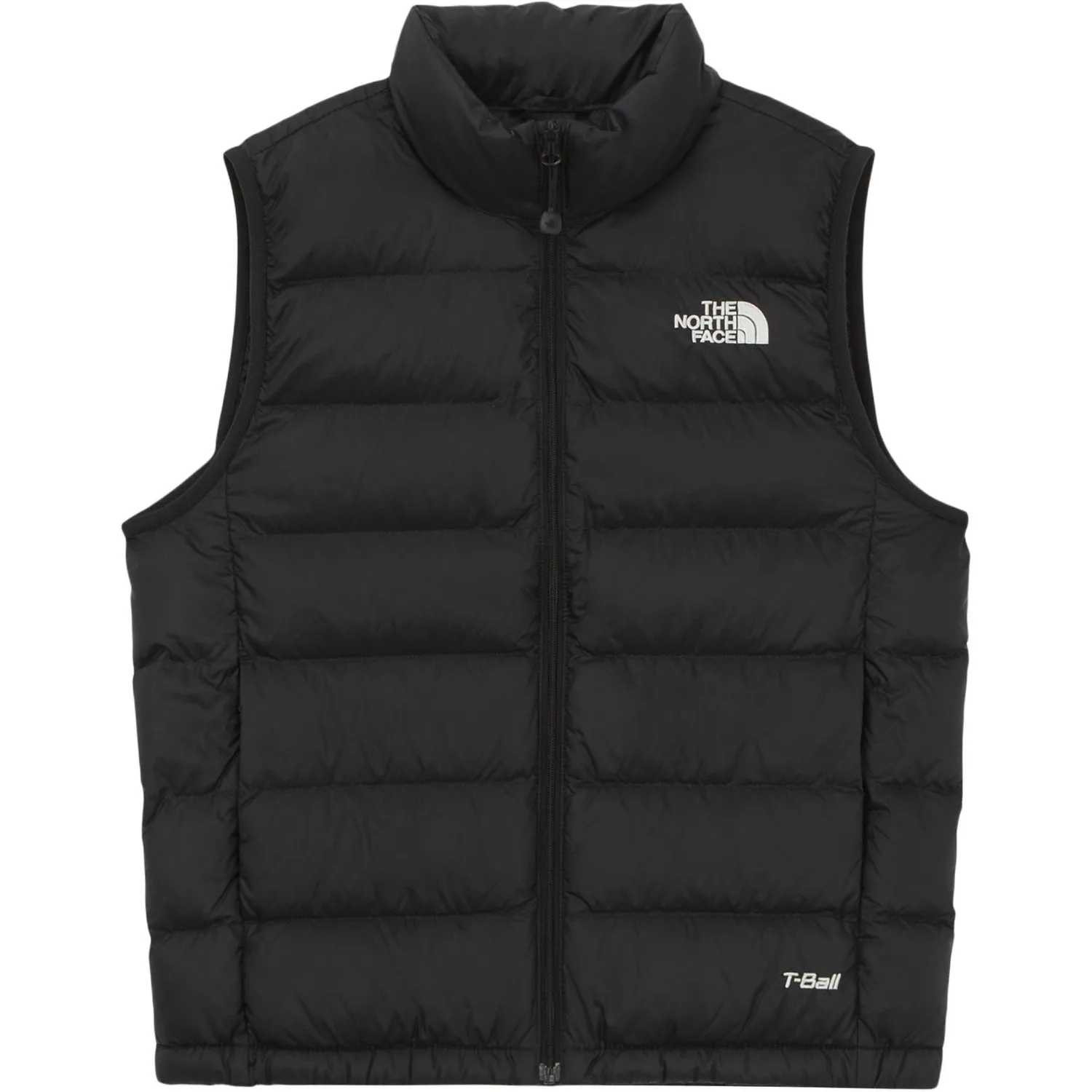 Детский жилет с воротником стойкой Moderate THE NORTH FACE, черный