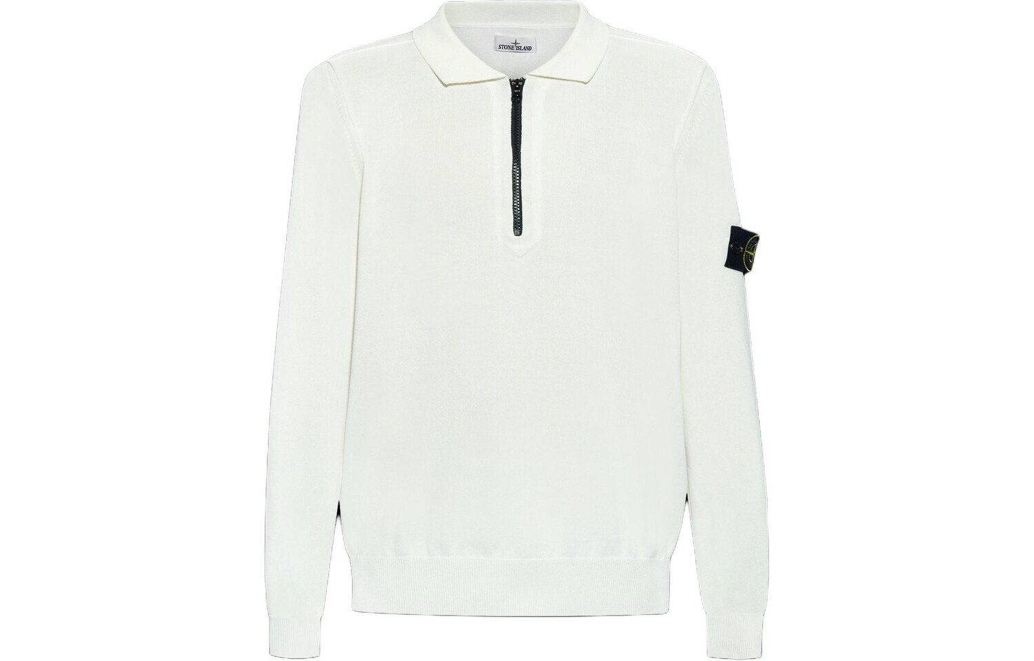 

Рубашка поло мужская кремовая Stone Island, кремовый