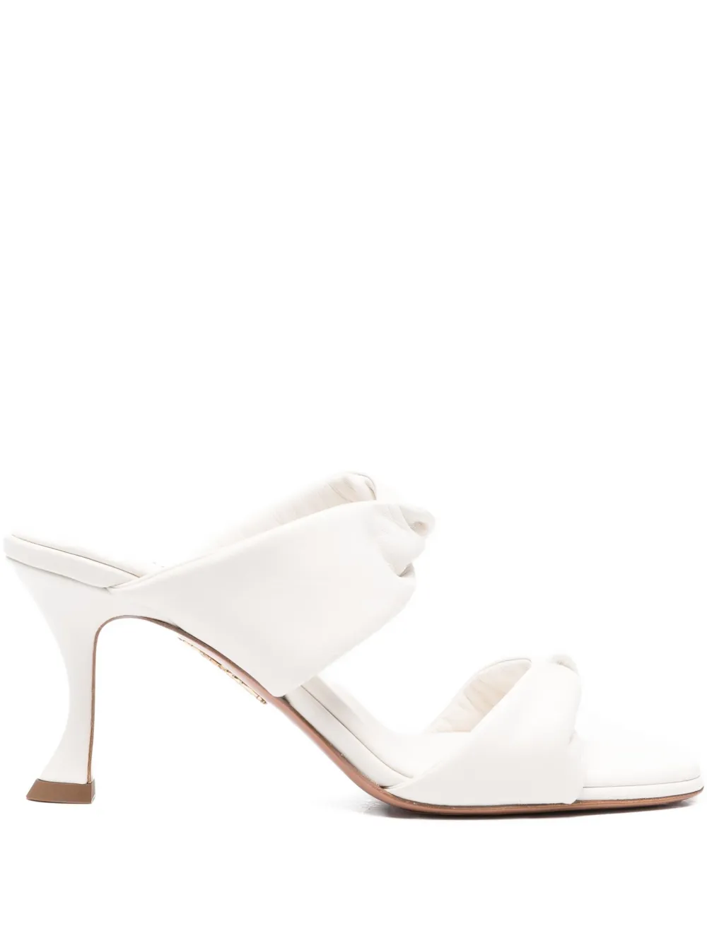 Босоножки Twist 80 Aquazzura, белый