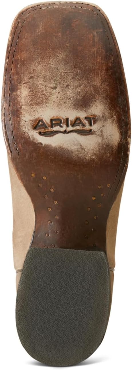 Мужские кожаные вестерн-бутсы Ariat Circuit Patriot, серый — фото 4