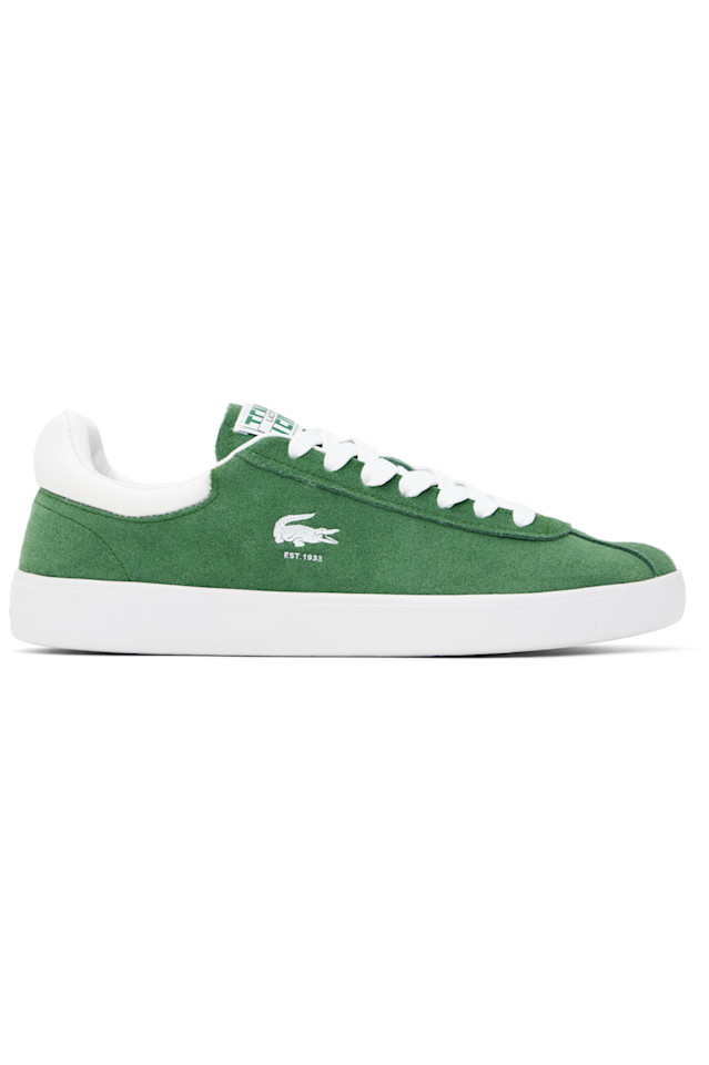 

Кожаные кроссовки Baseshot Lacoste, зеленый