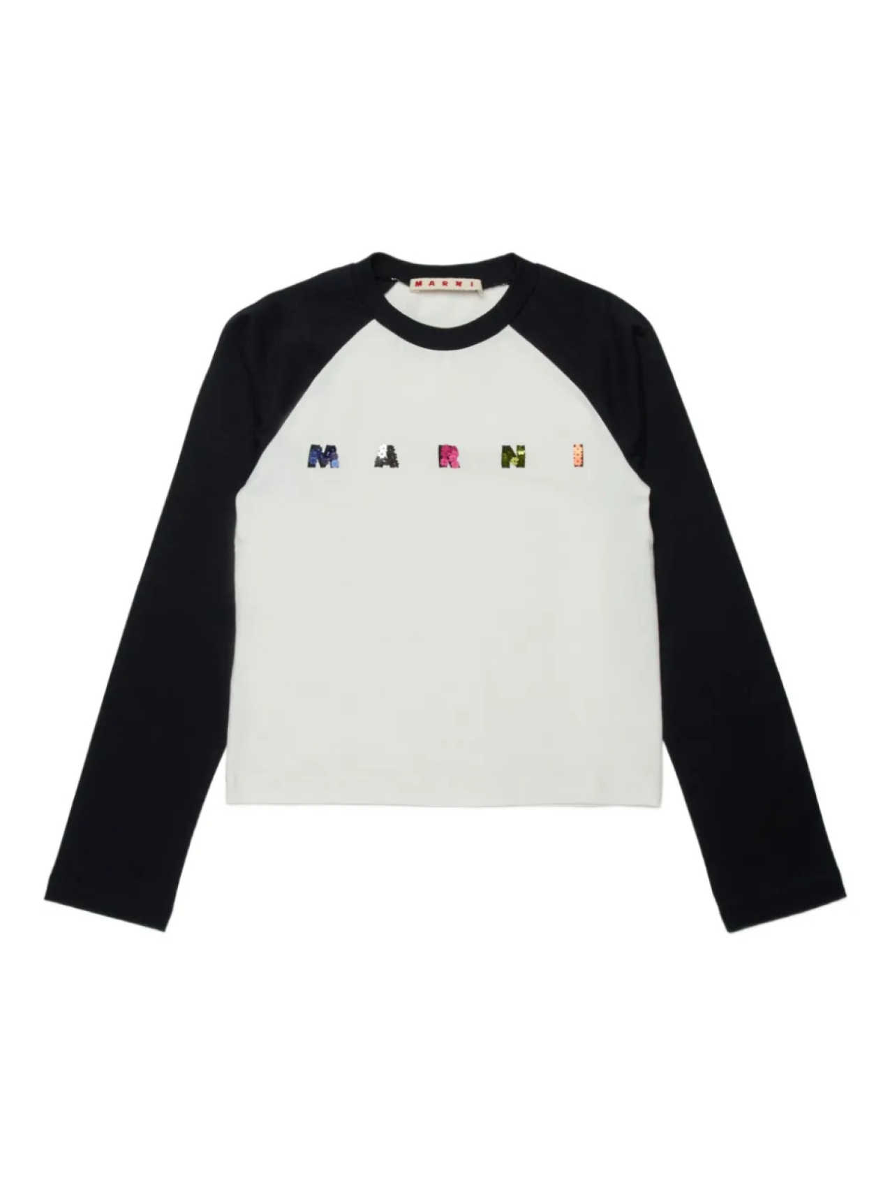 

Футболка Marni Kids из хлопка, черный