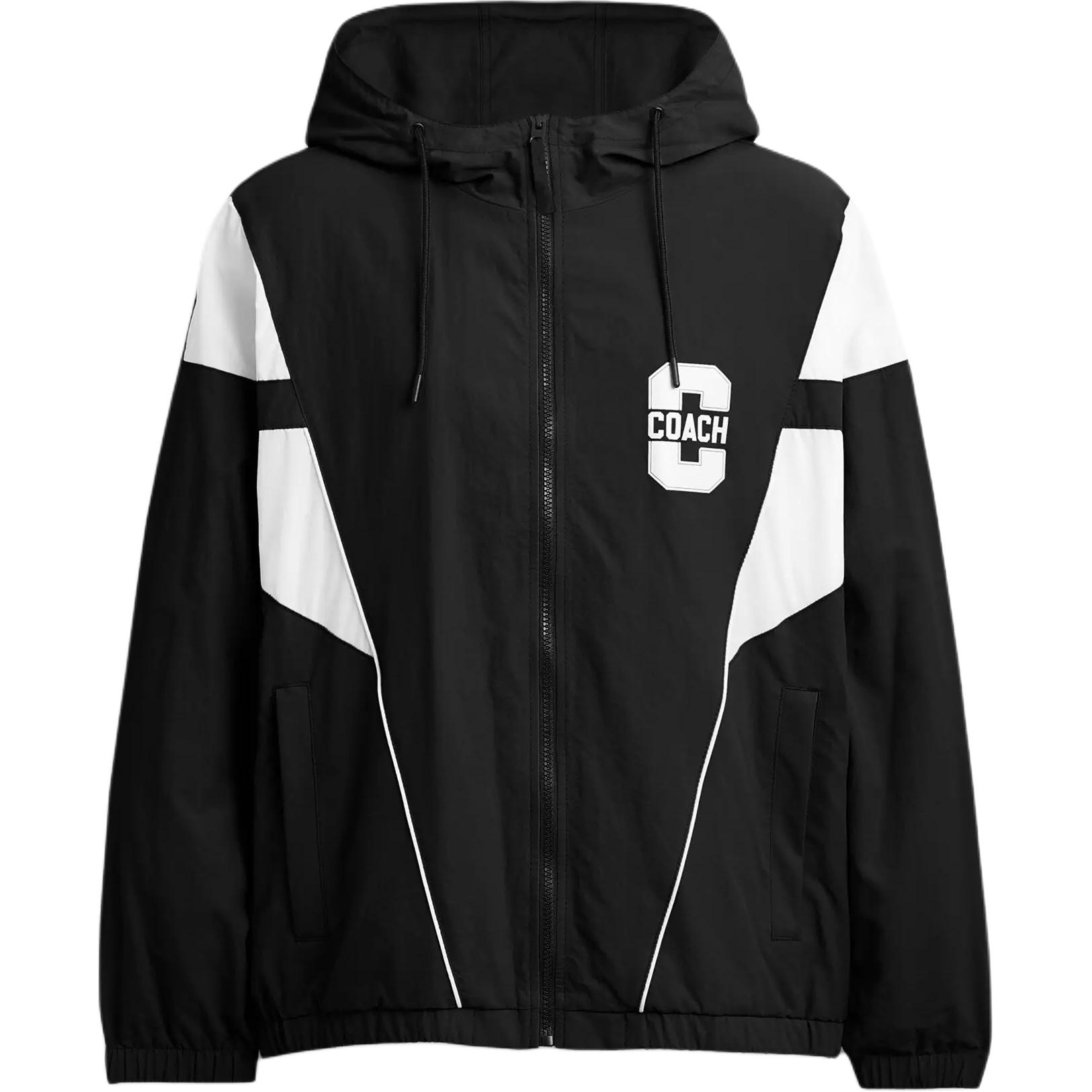 

COACH Куртка мужская черно-белая, Black White