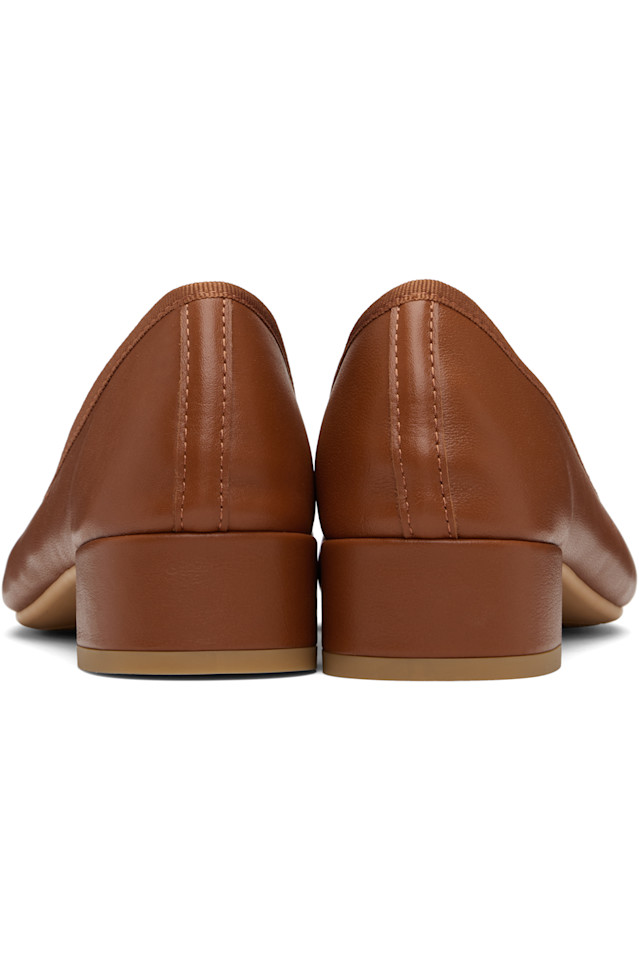 Камилла туфли на каблуке с резиновой подошвой Repetto, цвет cinnamon — фото 2