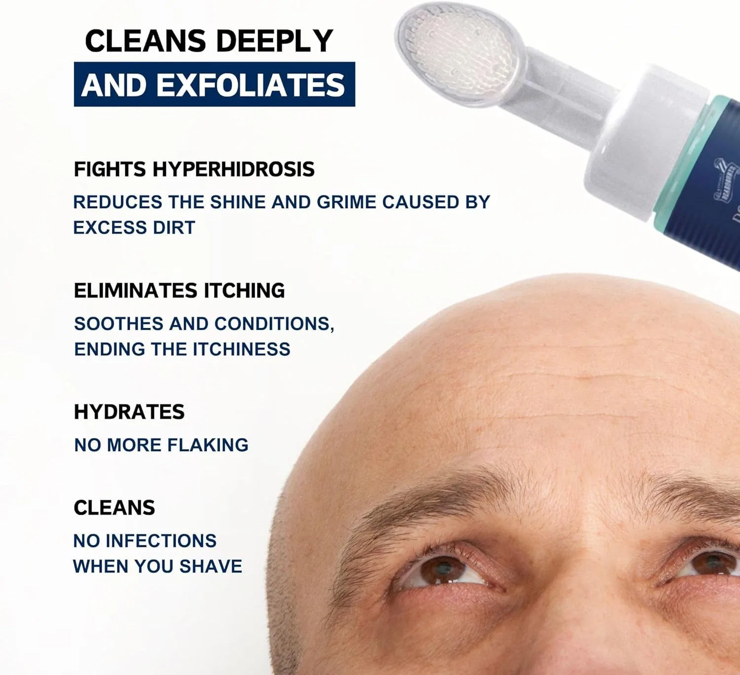 Набор Beardburys Doctor Bald Duo Pack для лысой кожи головы Dr. Bald — фото 4