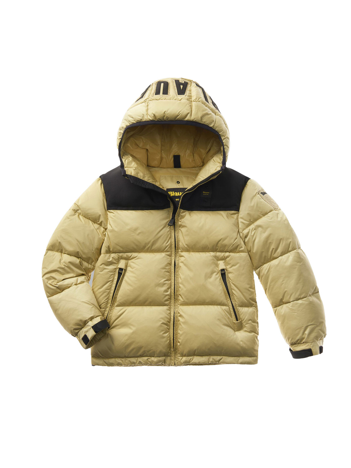 

Куртка giubbotto ragazzi con logo sul cappuccio Blauer, зеленый